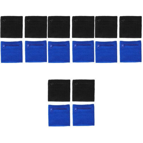 16Pièces Bracelet De Poignet Multifonction En Coton Pour Course