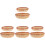 8Pièces Panier Bambou Élégant Rangement Fruits Snacks 1