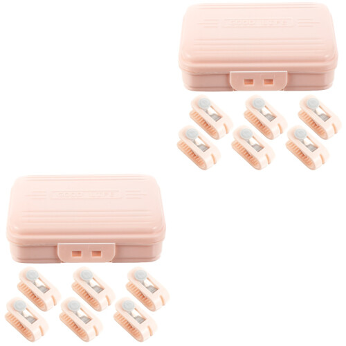 12Pièces Pinces Rose Pour Couette Trace Antidérapantes