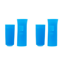 2Ensembles Étui Micro Silicone Bleu Protection Pratique