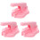3Pièces Kit Moule Pâte Rose Multifonction Pour Raviolis Biscuits 1