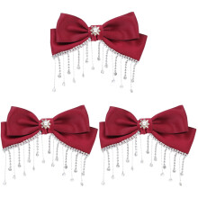 3Pièces Pince Rouge Design Chic Pour Femme