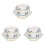 3Pièces Mini Gobelets Cristal Pour Ongles Usage Professionnel 1