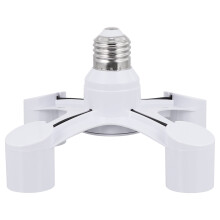 2Pièces Adaptateur Douille E27 Design Innovant Durable