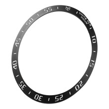 2Pièces Accessoires Montre Acier Noir Protection Quotidienne