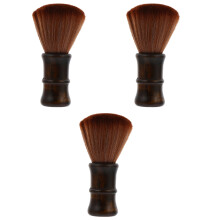 3Pièces Brosse Salon Portable Bois Nylon Fibre Confort