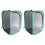2Pièces Cage Stable Pliable Avec Ouverture Zippée 1