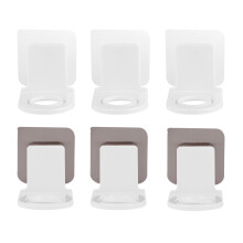 6St Creatieve Nailfree Shampoo Houder PP+ Waterdichte Badkamerrek