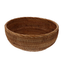 2Pièces Panier Rangement En Rotin Écologique Pour Cuisine Maison