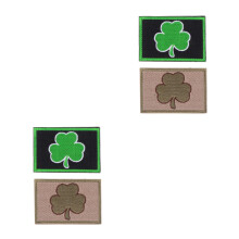 4Pièces Patch Brodé Sticker Textile Pour Vêtements DIY