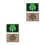 4Pièces Patch Brodé Sticker Textile Pour Vêtements DIY 1