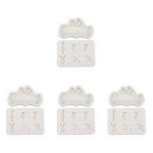 8Pièces Moules DIY Silicone Graduation Pour Bonbons