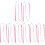 8Pièces Supports Pour Nylon Rose Résistant 1