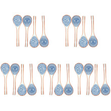 20St Duurzame Keramische Soeplepels Perfect Voor Diner En