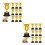 20Pièces Petits Trophées Récompense Kids Compétition 1