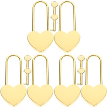 6Ensembles Mini Cadenas Pour Serrure Bagage