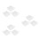 9St Wit Keramisch Theezakhouder Set Theepot Design 1