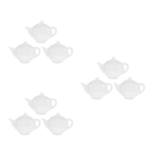 9St Wit Keramisch Theezakhouder Set Theepot Design