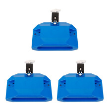 3St Drumstel Metalen Cowbells, Glad Oppervlak, Helder Geluid