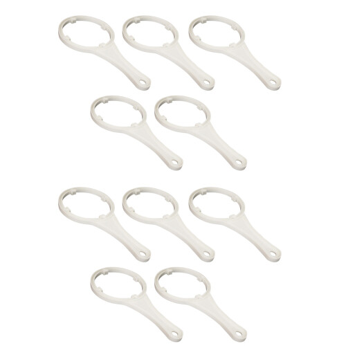10St Witte Filter Wrench, Duurzame Plastic Ro Spanner Voor