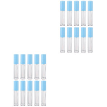 20Pièces Tubes Lip Gloss ABS Durable Applicateur Brosse