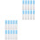 20Pièces Tubes Lip Gloss ABS Durable Applicateur Brosse 1