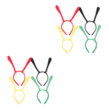 8Pièces Headbands Colorés Confortables Pour Enfants