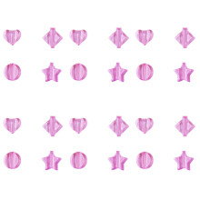 24Pièces Moldes Nail Art Rose Pour Frame DIY Embossé