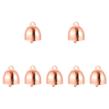 7Pièces Cloches Suspendues En Fer Rose Pour Animaux