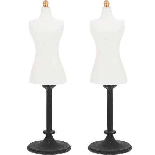 4St Duurzame Witte Mannequin Voor Kleding Presenteren