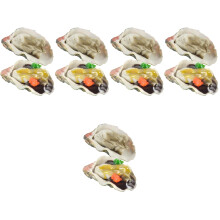 30St Decoratief Oester Speelgoed Model Kunstvoedsel Voor Fotografie