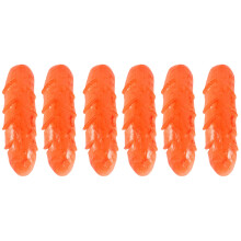 6St Kunststof Hotdog Model PVC Voor Bakkerij & Fotografie