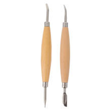 4St Beige Keramiek Boetseer- En Snijgereedschap Voor Kleihobby’s
