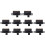 10 x  0.5A 50V 3 Position 2P2T DPDT Panel Mount Slide  SS23D32 3