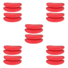 10Sets Comfortabele Rood Rubber Sausage Mond Cosplay Props Voor Party