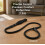 BullyBillows Anti-Pull Anti-Choking Training Dog Lead | 1.2m Active Light Dog Le 3