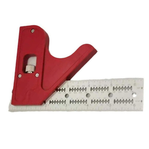 Scalable  Ruler Triangle Angle Ruler Woodworking Measure Tool Adjustable  Ruler Triangle Protractor 2
