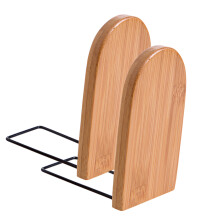 2 Bambus Boekeneinden Uitschuifbare Boekorganizer 13x7,5x10,5 Cm