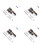 160Ensembles Boutons Pour Jeans Cuir Kit Outils 3