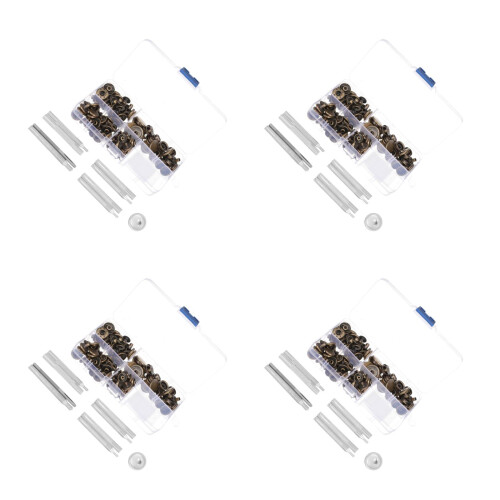 160Ensembles Boutons Pour Jeans Cuir Kit Outils 2