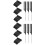 2Ensembles Clips Et Peignes ABS Accessoires Salon 5