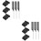 2Ensembles Clips Et Peignes ABS Accessoires Salon 6