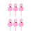 6Pièces Fleurs De Bain En Roses Massage Doux Pour Enfants 8