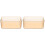 2Pièces Panier De Rangement Multi-Usages Résistant 2
