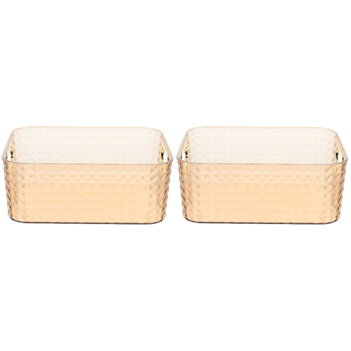2Pièces Panier De Rangement Multi-Usages Résistant 1