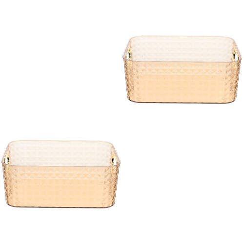 2Pièces Panier De Rangement Multi-Usages Résistant 2