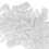 Xmas Patch Wit Katoen 10 Stuks 2,6x2,6x0,4 Inch 4