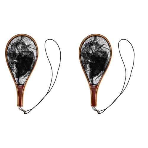 2Pièces Filet De Capture Noir Avec Cordage Élastique Métal 2
