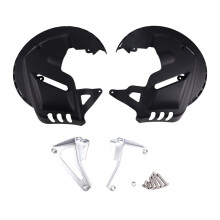 Coperture per Dischi Freno Anteriori per Moto, Decorazione per Dischi Freno per Goldwing GL1800 01-17, Nero Opaco