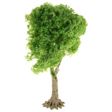 Kleine Groene Plastic Modelbomen Realistisch Landschap Decor